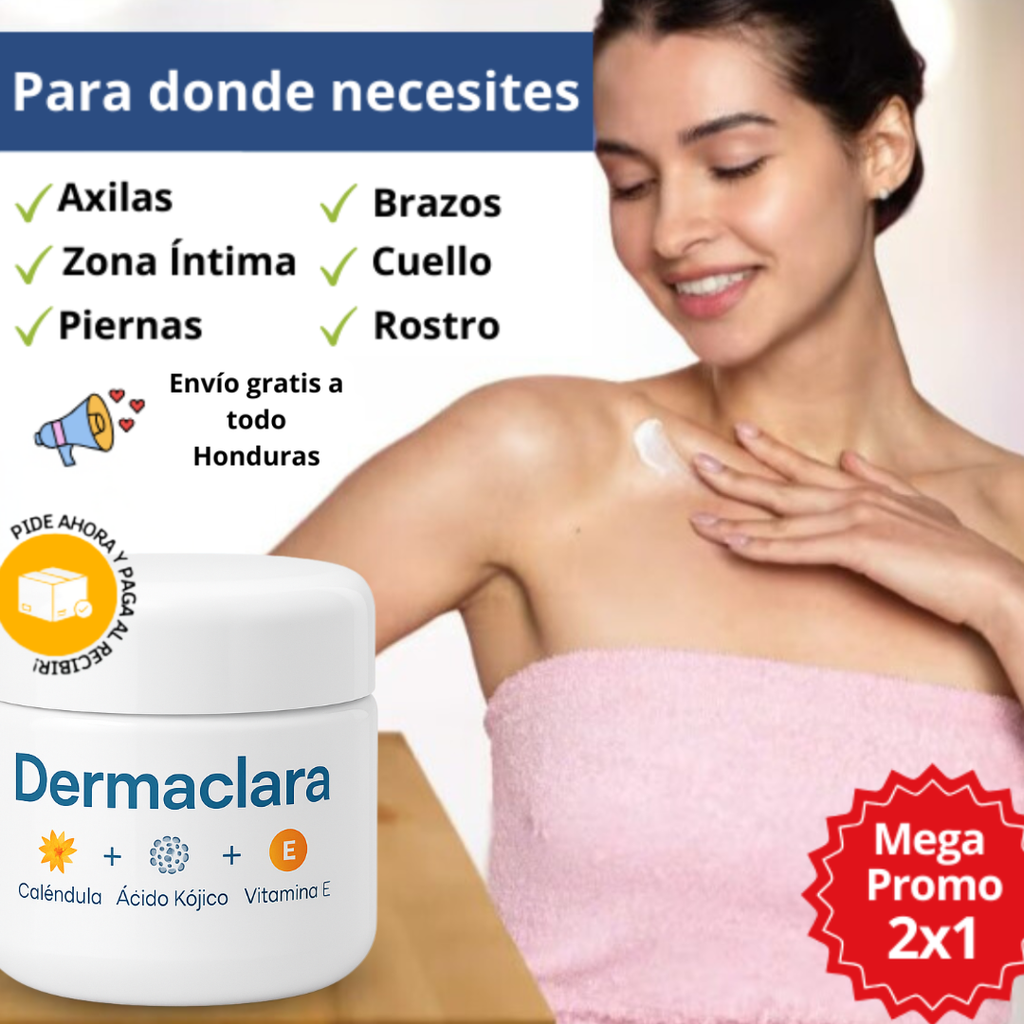 ¡Llévate 2 Cremas Aclarantes a Lps 949!