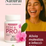 🌸FEMPRO™  Probioticos Femeninos - Equilibra tu cuerpo naturalmente