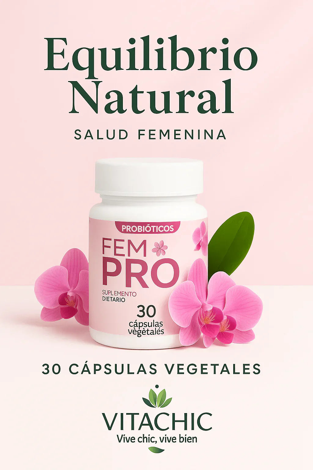 🌸FEMPRO™  Probioticos Femeninos - Equilibra tu cuerpo naturalmente