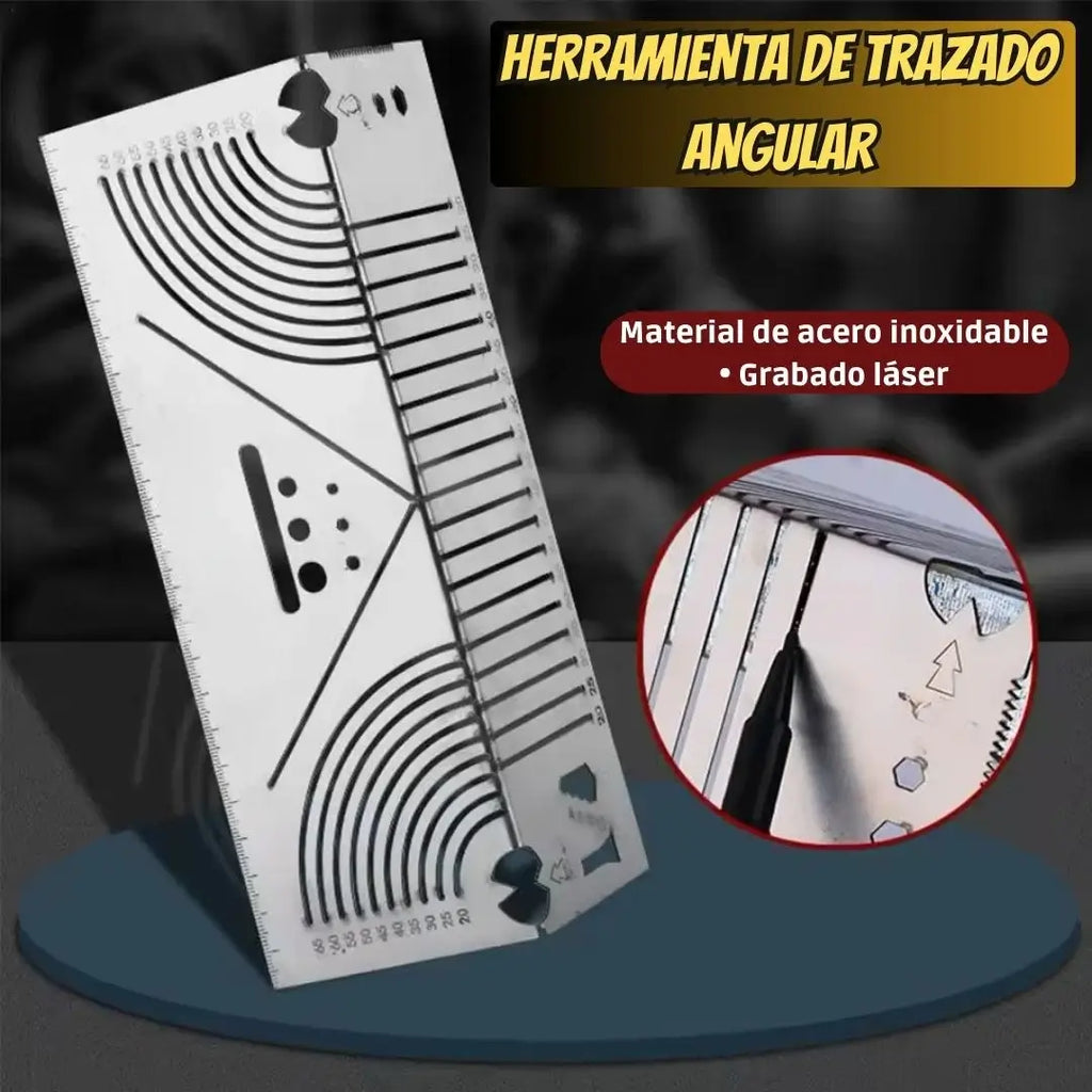 Regla ArcoMaster 90° - Perfección en cada trazo, exactitud en cada corte