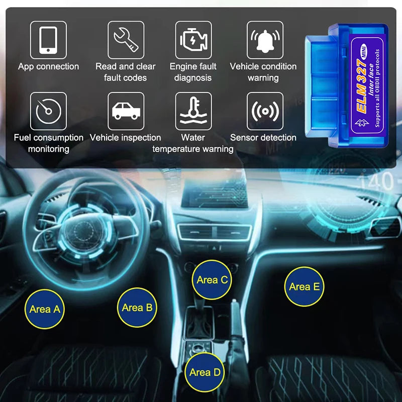 AutoScanPro™ - Detecta y borra códigos de falla (Check Engine)