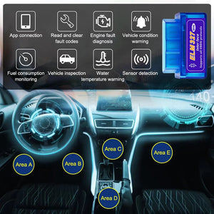 AutoScanPro™ - Detecta y borra códigos de falla (Check Engine)